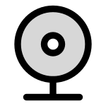 Webcam SVG Icon